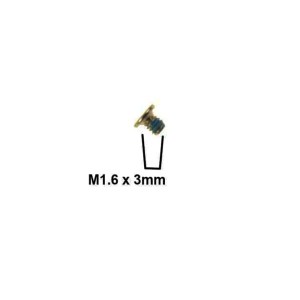 1.6x3mm Single Screw M1.6 x 3mm For Dell Latitude 10 (ST2) Tablet Inspiron Precision XPS
