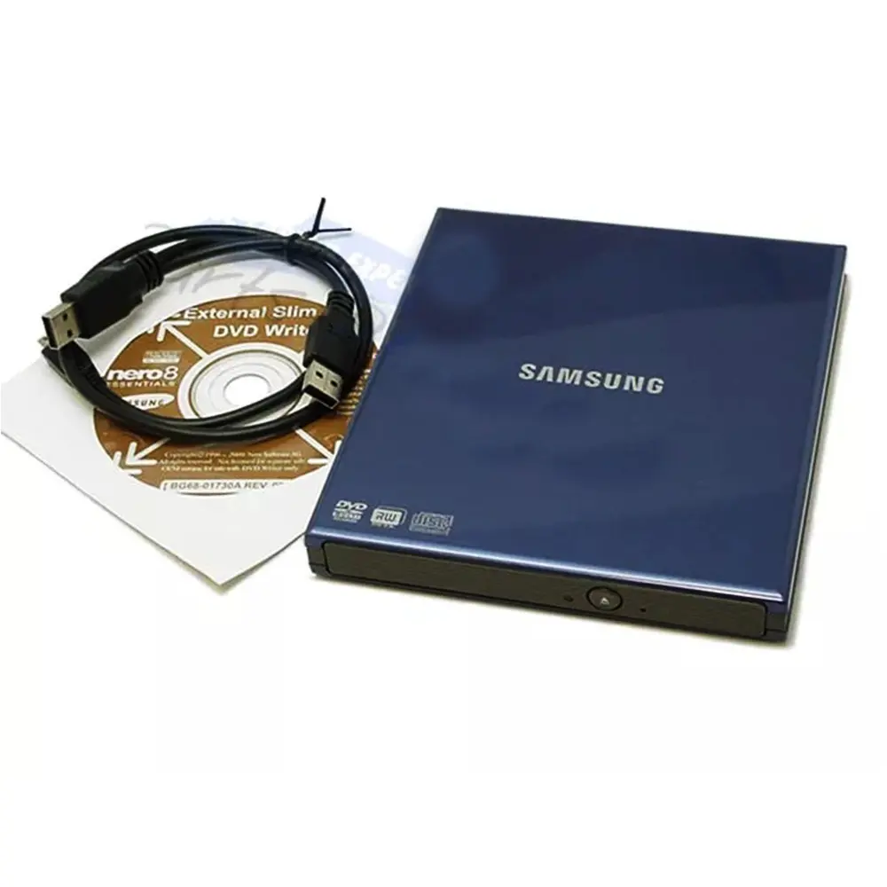 SE-S084 External USB Slim 8x DVD&plusmn;R/RW Writer Drive By Samsung For Dell Latitude 100L