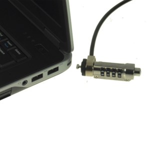 XX5WV 6-Foot Laptop Combination Security Cable Lock K-Slot For Dell Latitude 100L