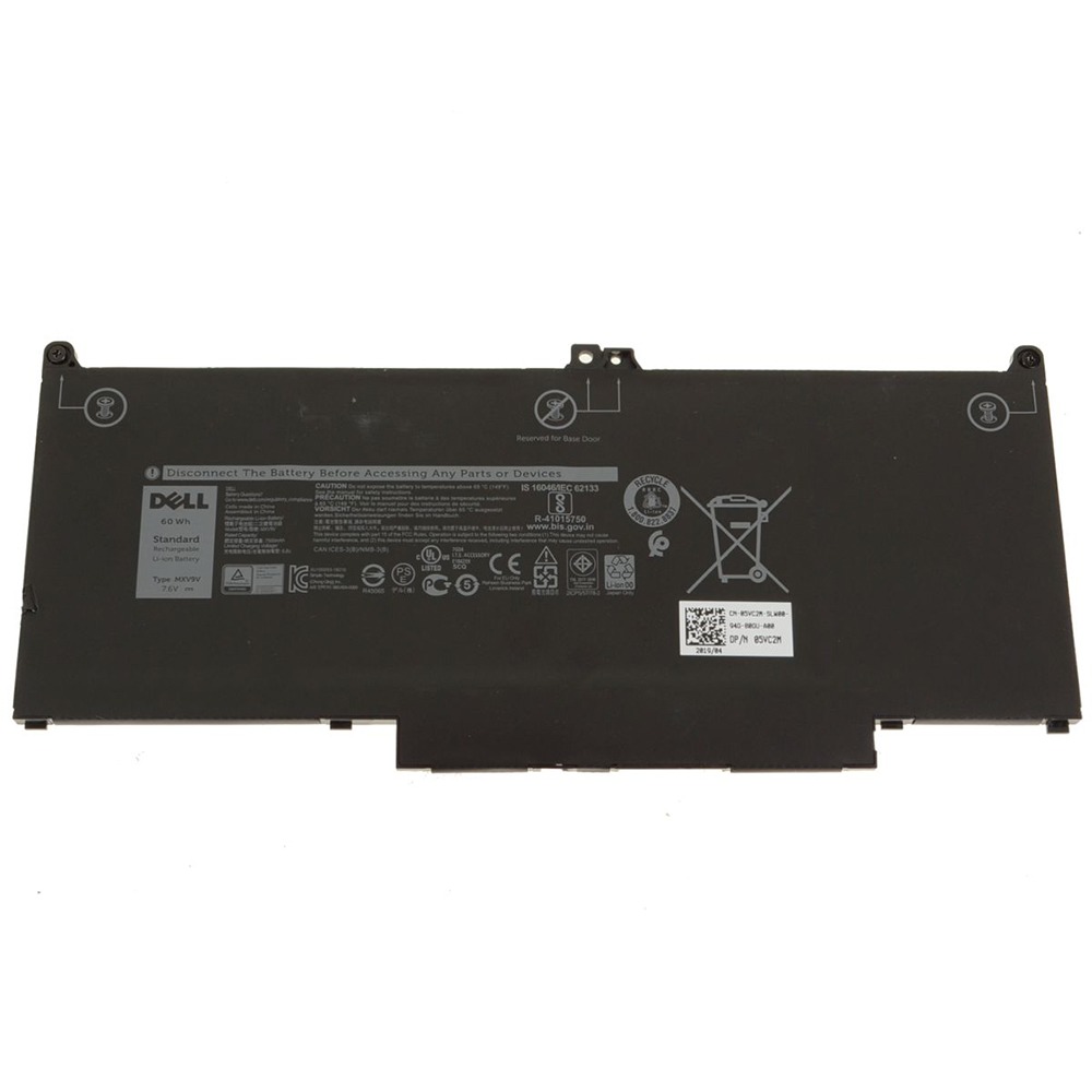 MXV9V 4-Cell 60Wh Battery for Dell Latitude 5310, 7300, 7400