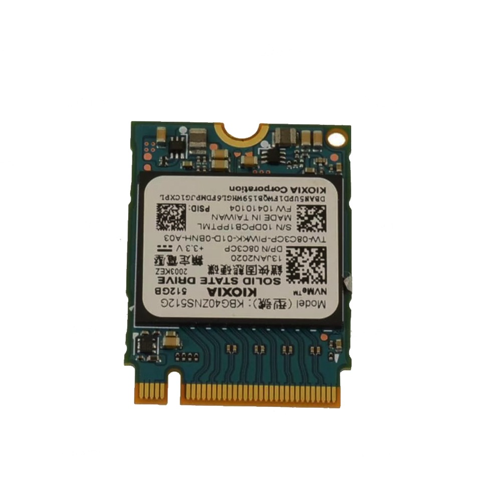 8C3CP KIOXIA 512GB NVMe PCIE SSD Hard Drive M.2 2230 Card For Dell Latitude 5310