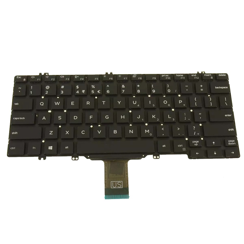 01MT6 US INTL 2-in-1 Laptop Keyboard - No BL For Dell Latitude 5310 7300 5300