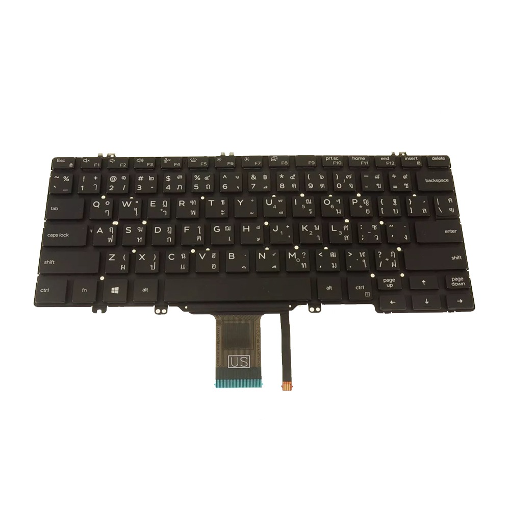 Brand New 4C21R Thailand Laptop Keyboard with Backlight Replacement For Dell Latitude 5310 5300 7300 13"