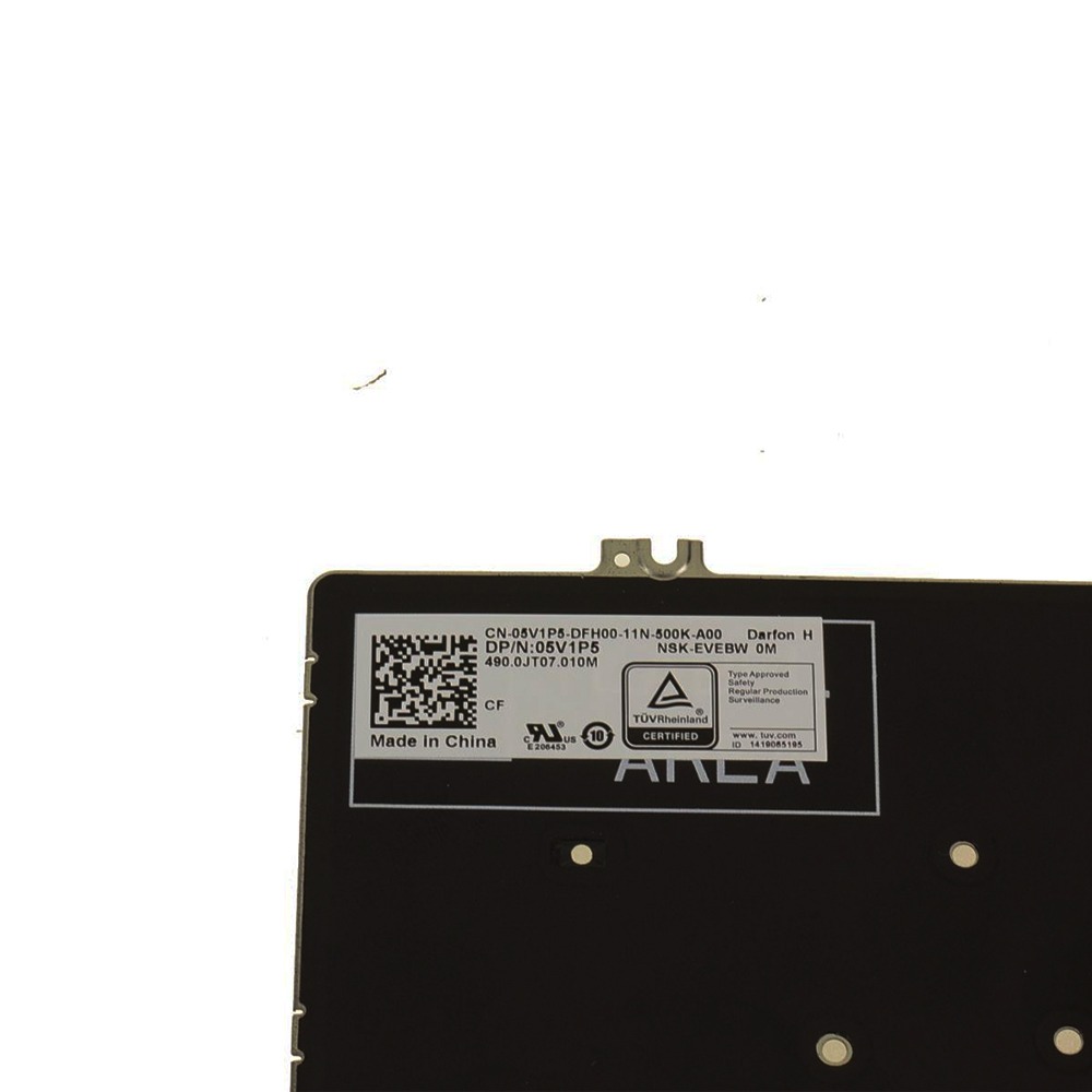 Brand New 5V1P5 French English Laptop Keyboard with Backlight Replacement For Dell Latitude 5310 5300 7300 13"