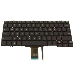 5GJY7 2-in-1 Laptop Keyboard with Backlight For Dell Latitude 5310 7300 5300