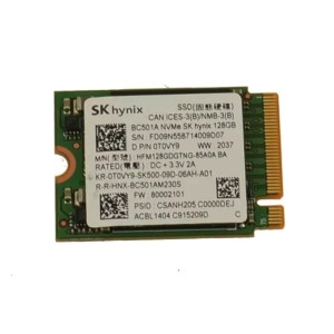 T0VY9 SK Hynix 128GB NVMe PCIE SSD Hard Drive M.2 2230 Card - 128GB For Dell Latitude 5310