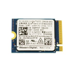 New WR90F Western Digital 256GB NVMe PCIE SSD Hard Drive M.2 2230 Card Replacement For Dell Latitude 5310 13"