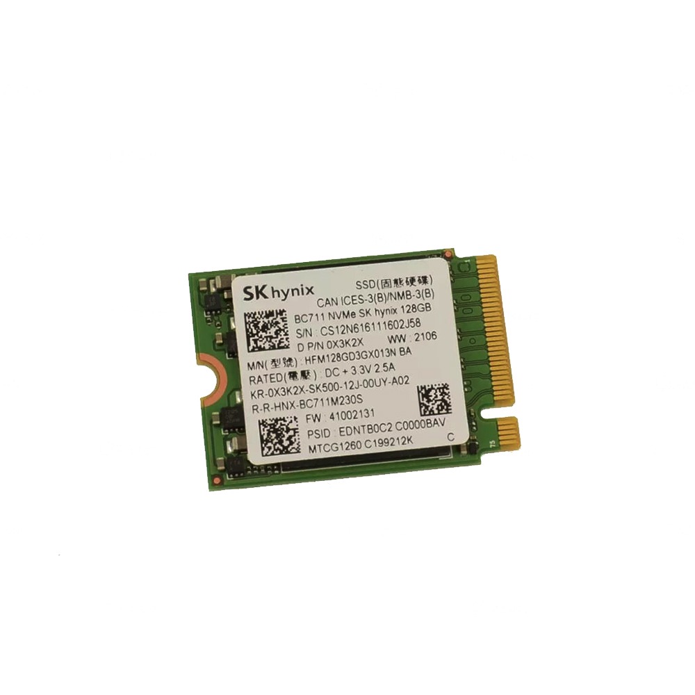 MMJYX PM991 256GB NVMe PCIE SSD Hard Drive M.2 2230 Card For Dell Latitude 5310