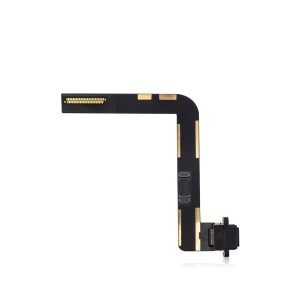 Charging Port Flex Cable for iPad 8 A2429 2020 (Aftermarket Plus) (Black)