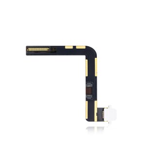 Charging Port Flex Cable for iPad 8 A2429 2020 (Aftermarket Plus) (Silver)