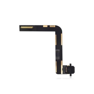 Black Charging Port Flex Cable for iPad 9 A2604 2021 (Aftermarket Plus)