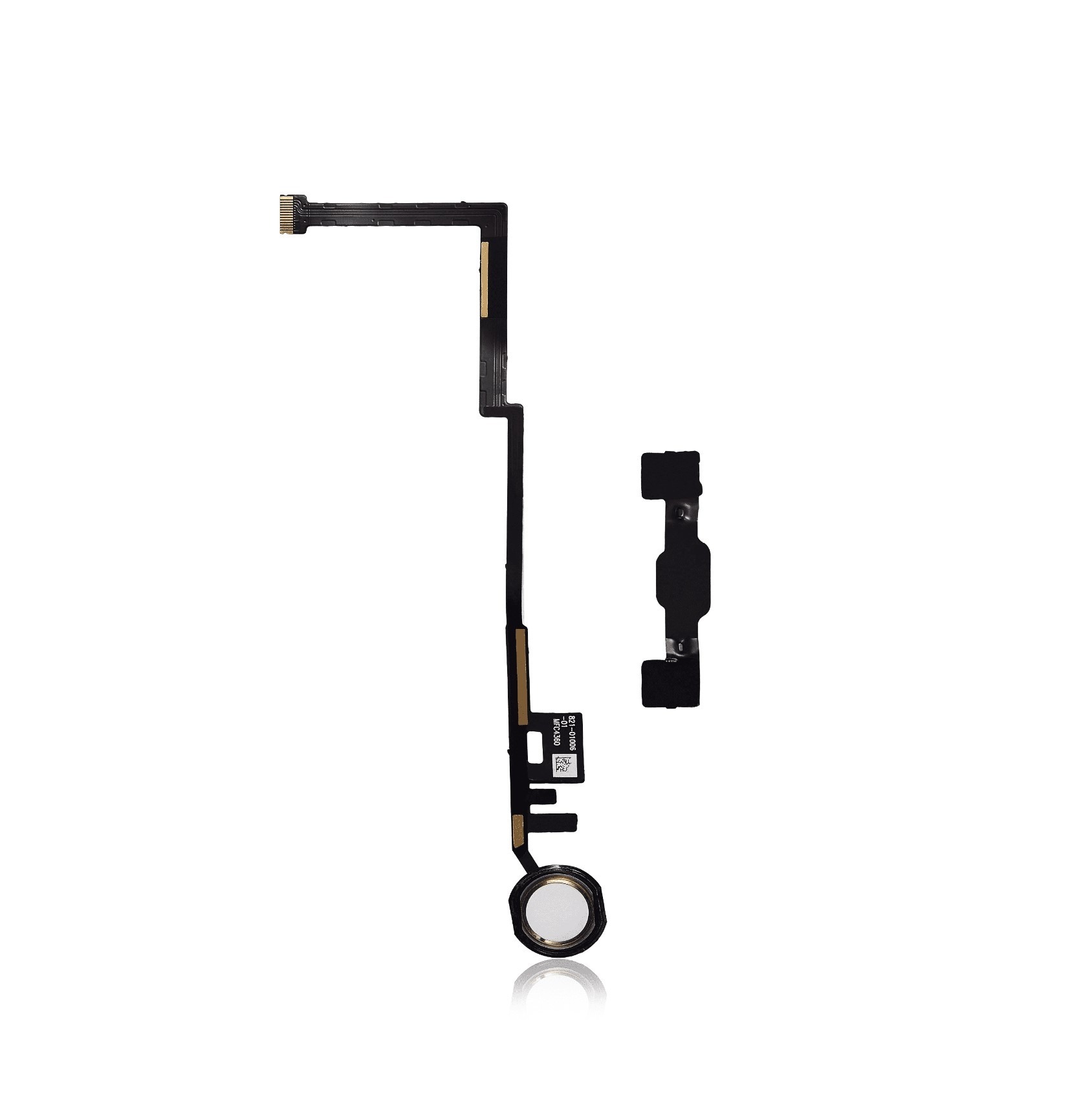 New Home Button Flex Cable for iPad 5 A1823 2017 (Aftermarket Plus) (Rose Gold)