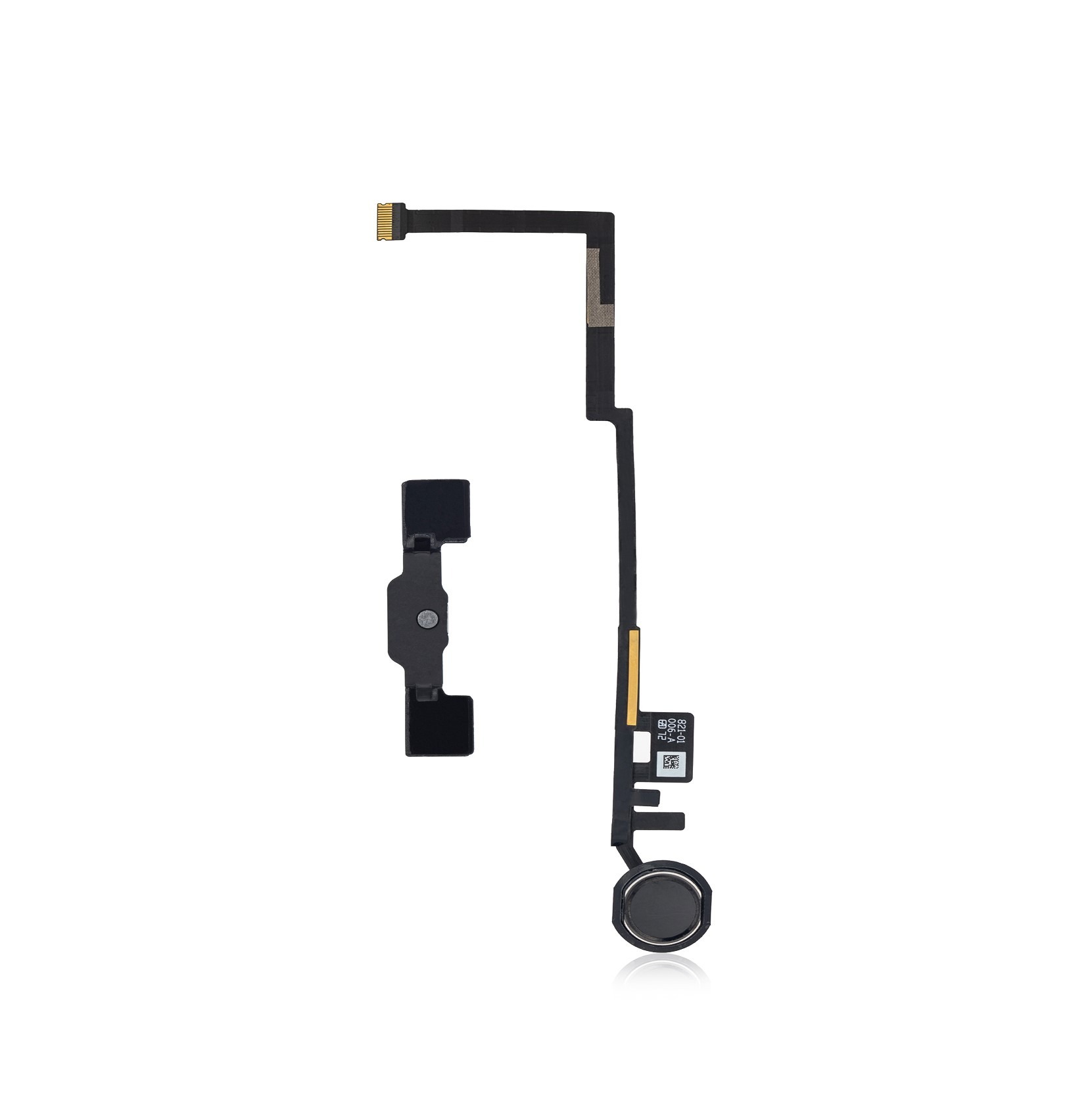 New Home Button Flex Cable for iPad 5 A1823 2017 (Premium) (Black)