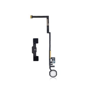 New Home Button Flex Cable for iPad 5 A1823 2017 (Premium) (White)
