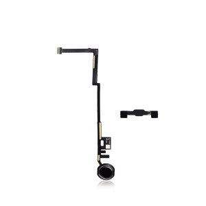 New Home Button Flex Cable for iPad 6 A1954 2018 (Aftermarket Plus) (Black)