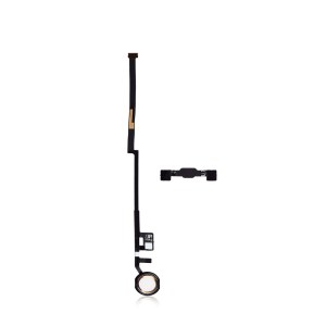 New Home Button Flex Cable for iPad 7 A2198 2019 (Aftermarket Plus) (Gold)