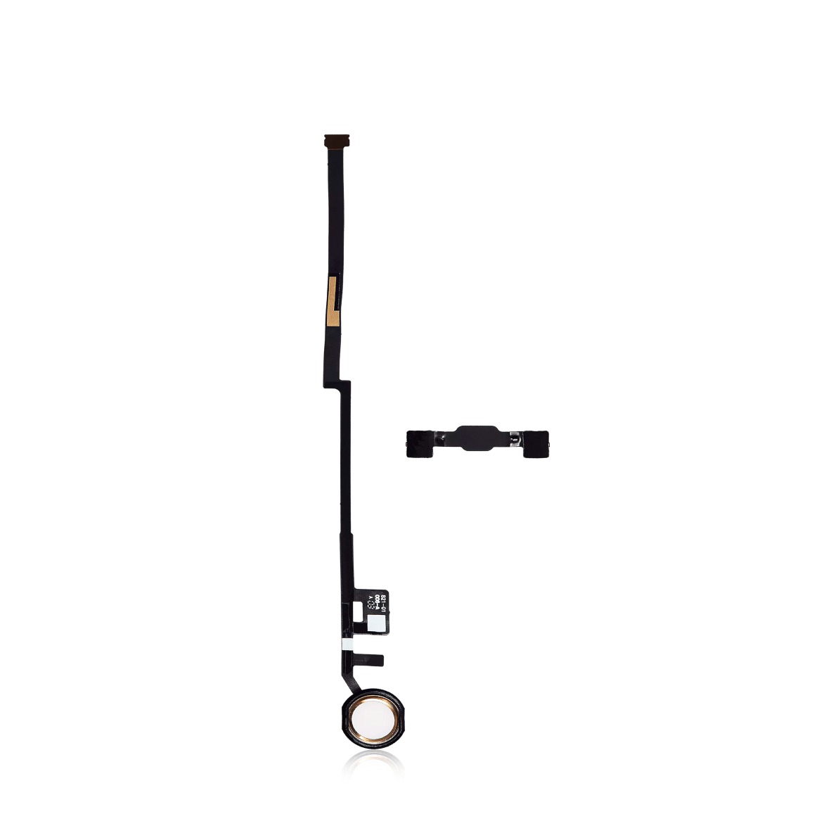 New Home Button Flex Cable for iPad 7 A2198 2019 (Aftermarket Plus) (Gold)