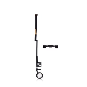 New Home Button Flex Cable for iPad 7 A2198 2019 (Aftermarket Plus) (Silver)