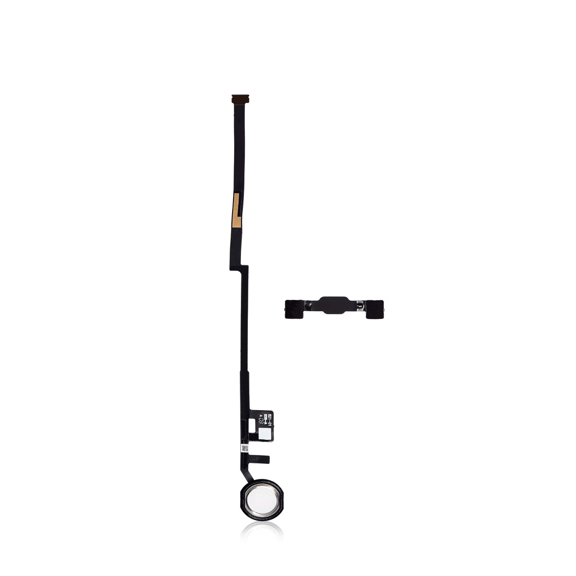 New Home Button Flex Cable for iPad 7 A2198 2019 (Aftermarket Plus) (Silver)