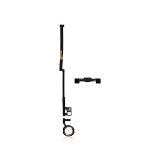 New Home Button Flex Cable for iPad 7 A2198 2019 (Premium) (Gold)
