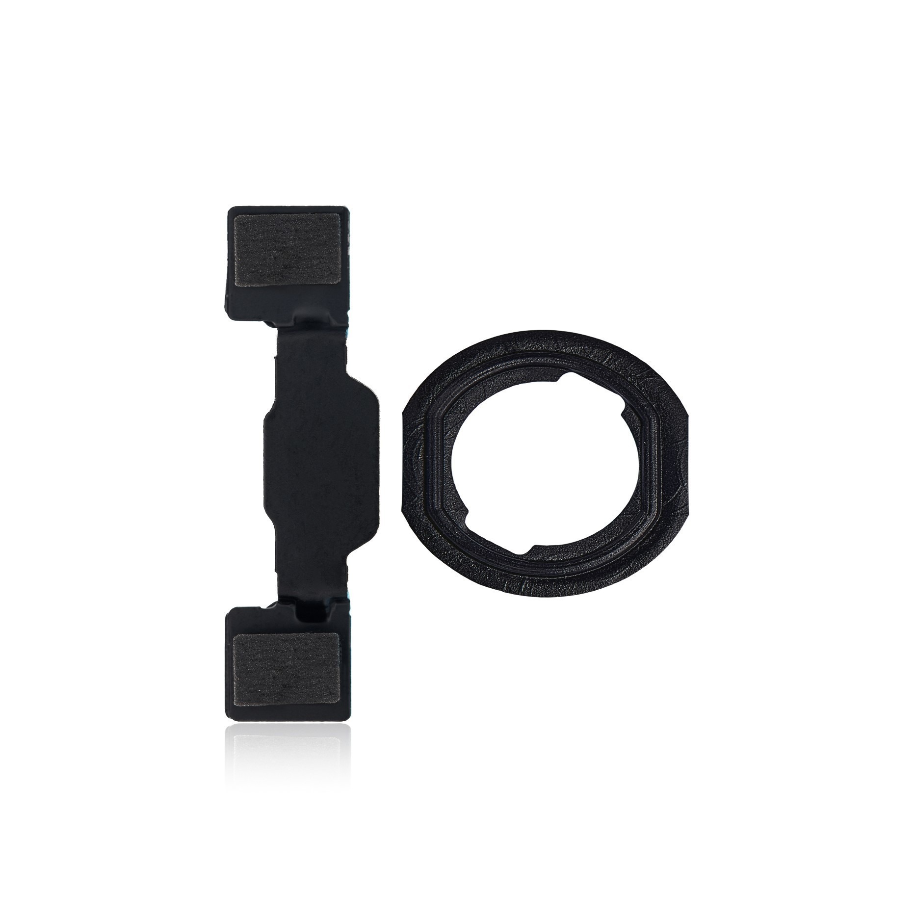New Home Button Holding Bracket with Rubber Gasket for iPad 5 A1823