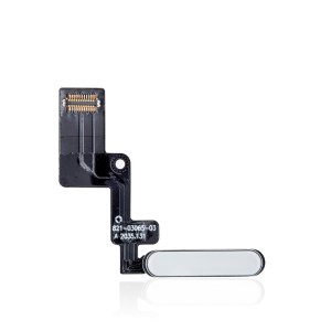 New Power Button Flex for iPad Air 5 A2589 2022 (Aftermarket Plus) (Silver)