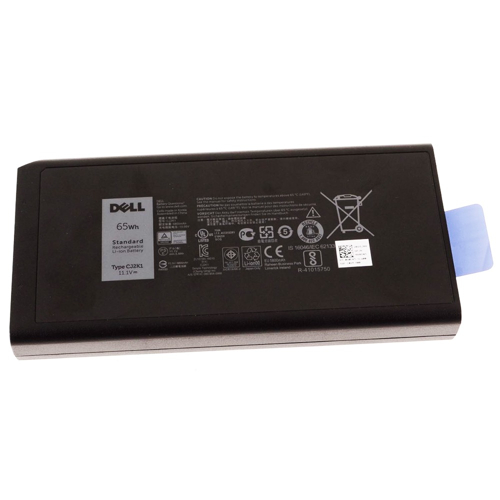 CJ2K1 6-cell 65Wh Original Laptop Battery For Dell Latitude 14 Rugged Extreme 7414 5414
