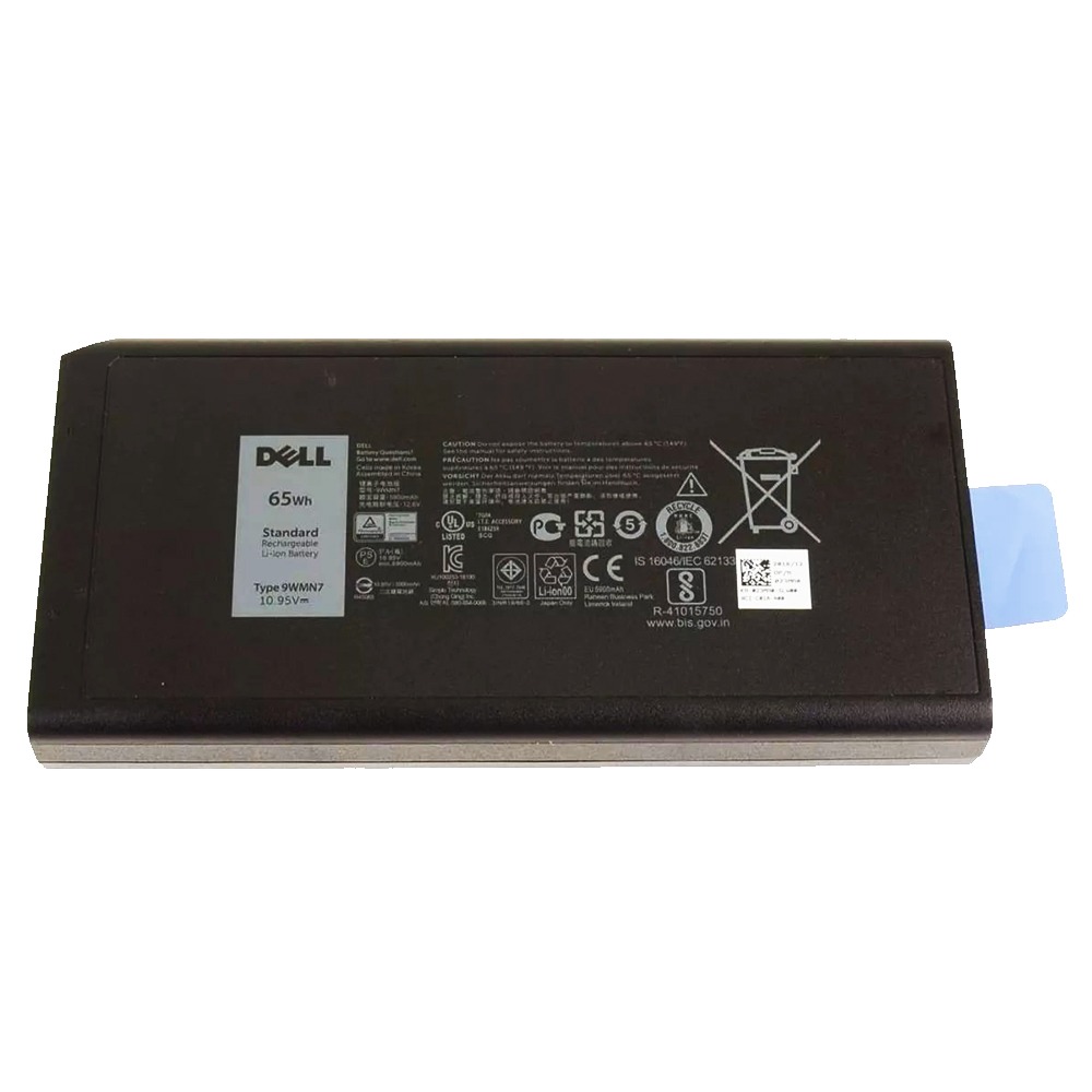 New 9WMN7 6-cell 65Wh Original Laptop Battery Replacement For Dell Latitude 14 Rugged Extreme 7414 5414 14"