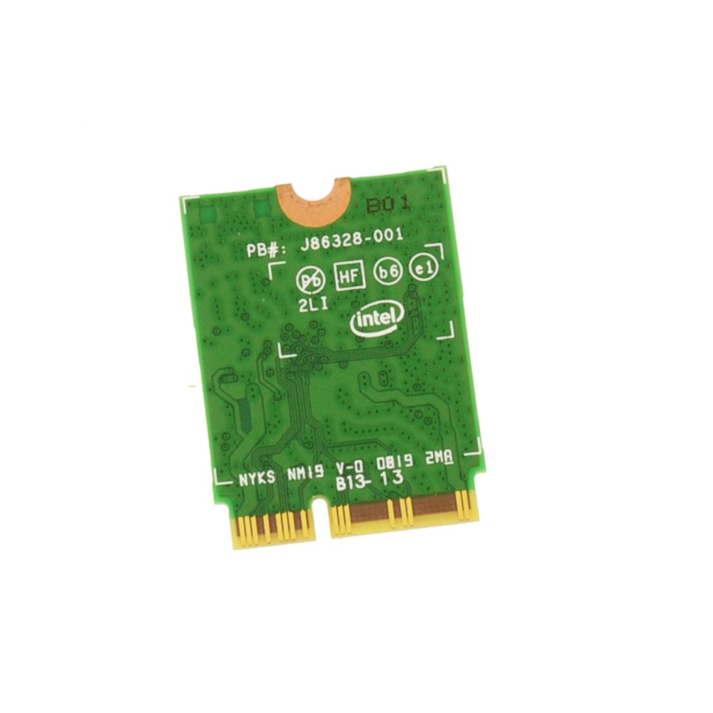 P1C6J AX201 WLAN WiFi 802.11ax / Bluetooth 5.1 M.2 Card For Dell Latitude 5310