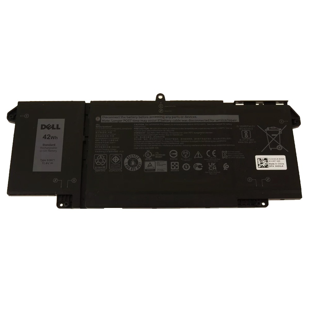 9JM71 42Wh 3-cell Laptop Battery For Dell Latitude 5320 7320 7420 7520