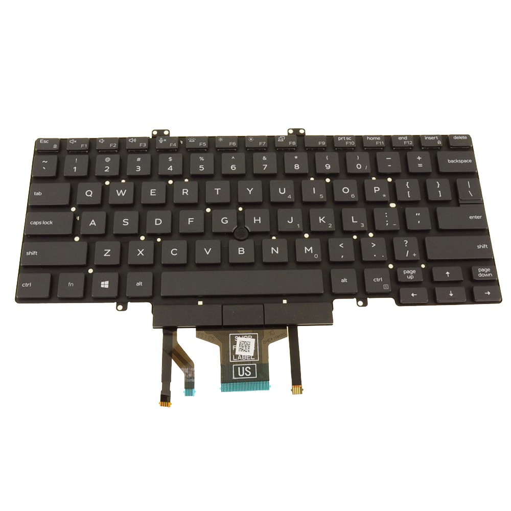 OEM H2DXX Backlit Laptop Keyboard - Dual Point For Dell Latitude 5400 Latitude 5410 5411
