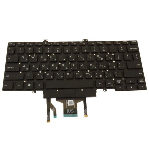 DMGJV Keyboard Single Point No Backlit For Dell Latitude 5400 Latitude 5410 5411