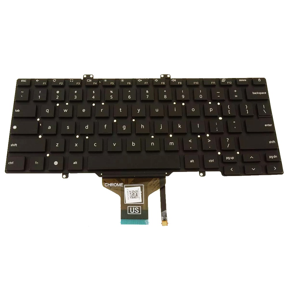 NJKC6 Keyboard with Backlight For Dell Latitude 5400 Chromebook
