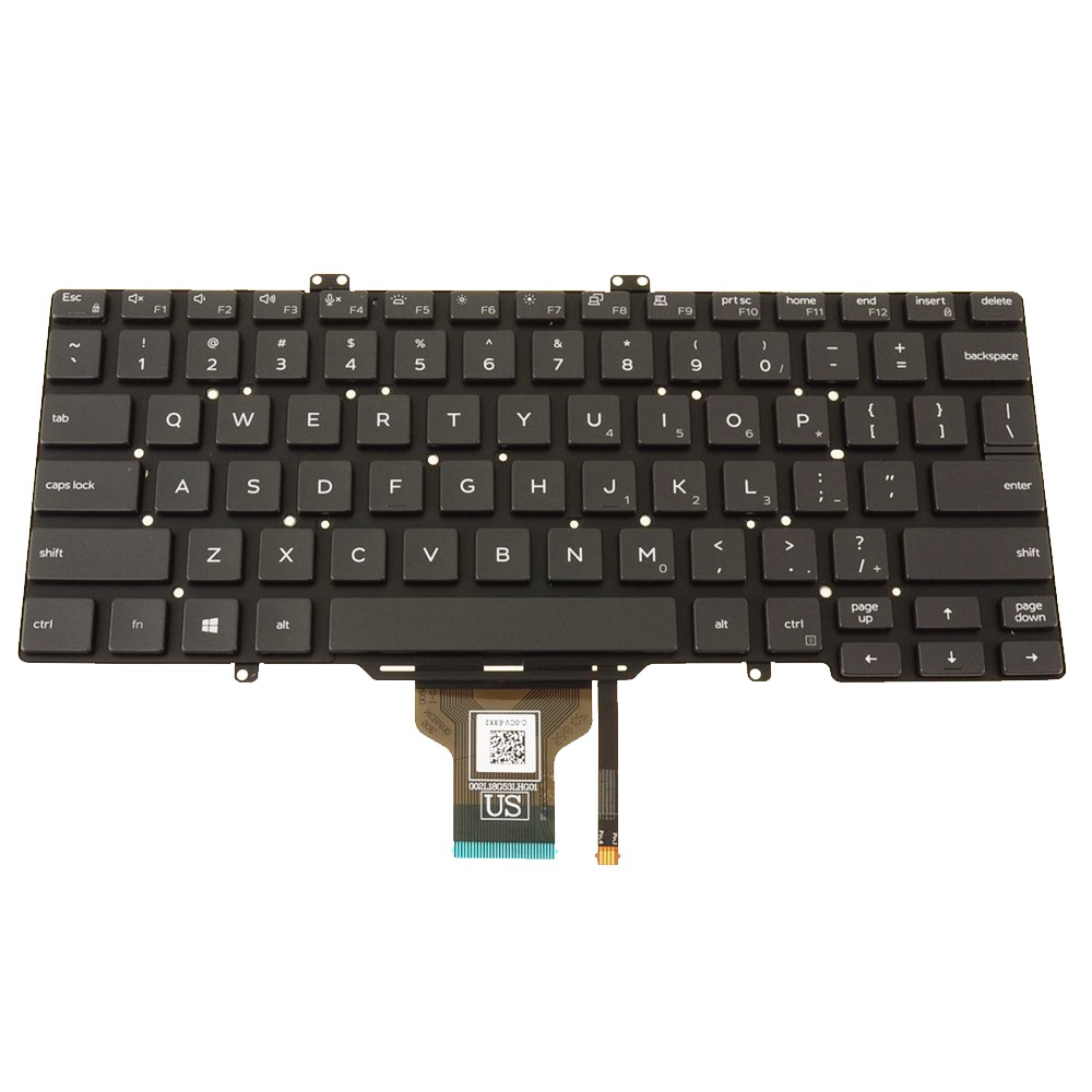NCC6H Keyboard Single Point - Backlit For Dell Latitude 5400