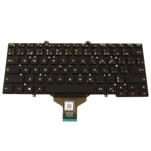 H3FN9 French-Canadian Keyboard - Single Point For Dell Latitude 5400 7400 5401 5410