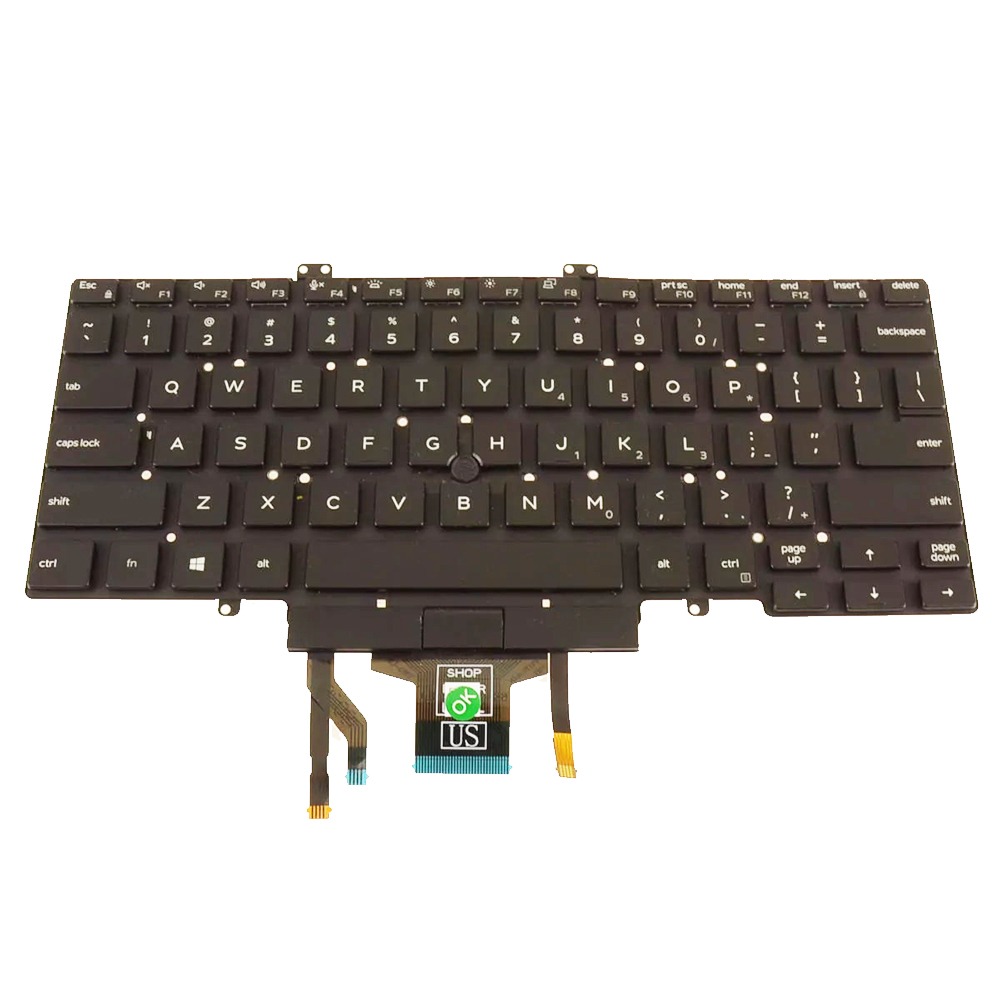 69WKT backlit laptop keyboard for Dell Latitude 5400
