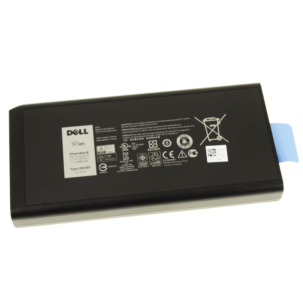 Original X8VWF 9-cell 97Wh Battery For Dell Latitude 5404 Rugged Latitude Rugged 7404