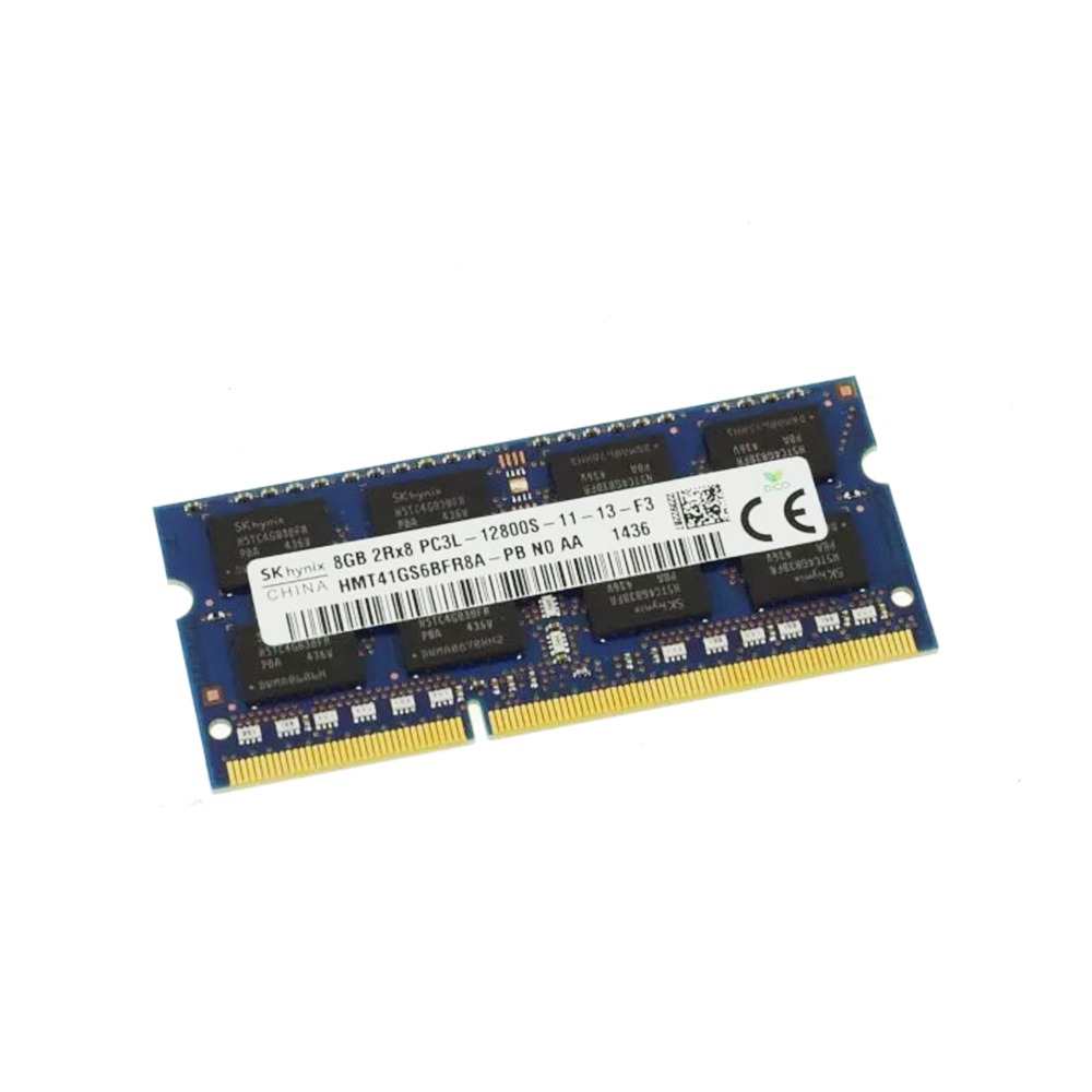 8GBLV12800-P DDR3L 8GB 1600Mhz PC3-12800 Low Voltage SODimm RAM Memory Stick For Dell Latitude 5404 Rugged