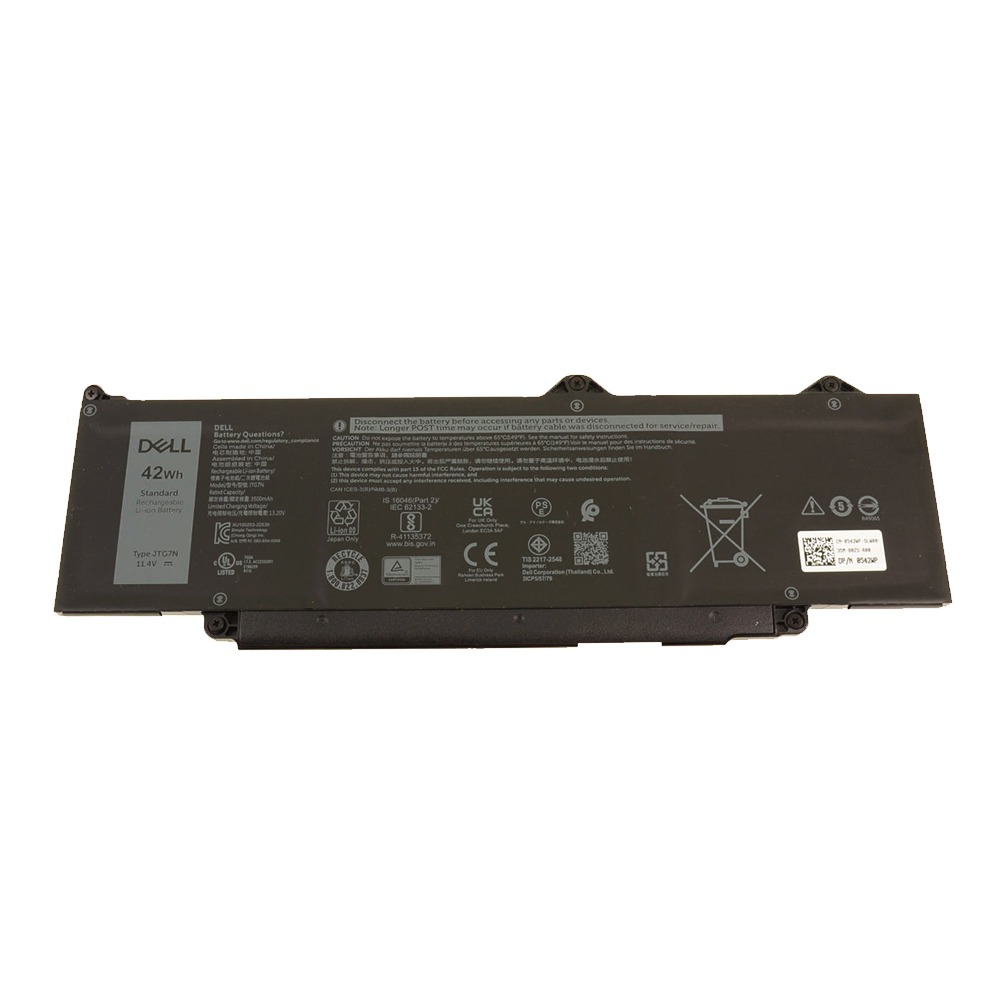 JTG7N 42Wh 3-cell Laptop Battery For Dell Latitude 5440 3540 5540 5340 3440 Precision 3480 3580