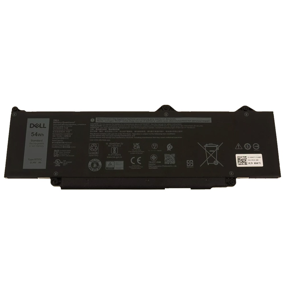 New R73TC 54Wh 3-cell Laptop Battery Replacement For Dell Latitude 5340 5440 3540 5540 5340 3440 Precision 3580 13"