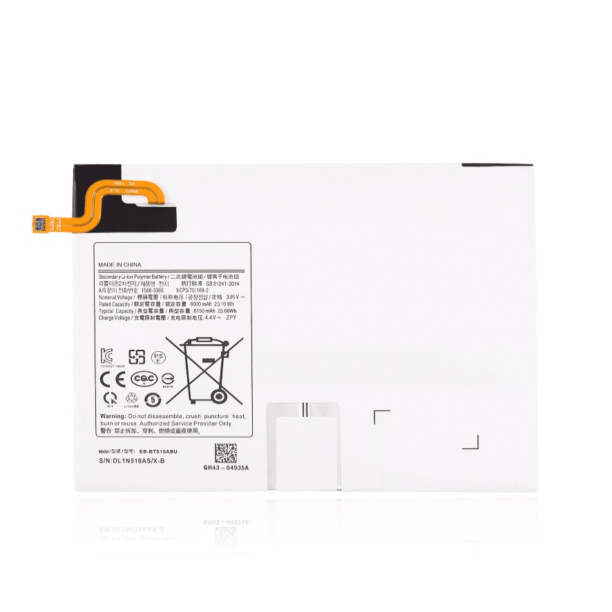 Replacement Battery for Samsung Galaxy Tab A 10.1 SM-T510 2019 - EB-BT515ABU