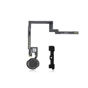 Black Home Button with Flex Cable for iPad Mini 3 A1600 2014