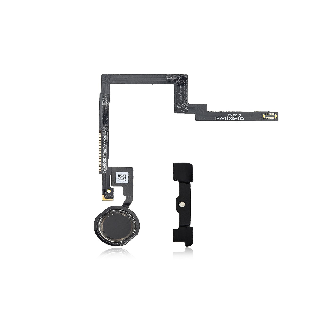 Black Home Button with Flex Cable for iPad Mini 3 A1600 2014