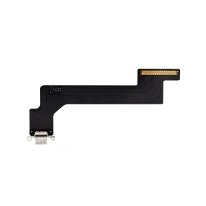 Charging Port Flex Cable for iPad 10 A2696 2022 (Wi-Fi) (Aftermarket Plus) (Silver)