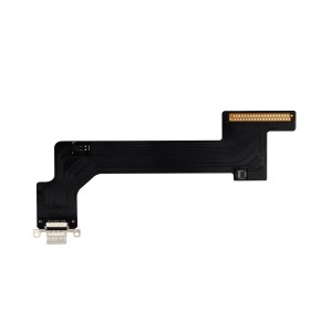 Charging Port Flex Cable for iPad 10 A2757 2022 (4G) (Aftermarket Plus) (Silver)