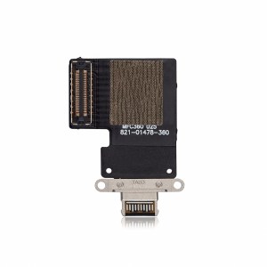 Aftermarket Plus Charging Port Flex Cable for iPad Pro 12.9 A2069 2020 (Black)