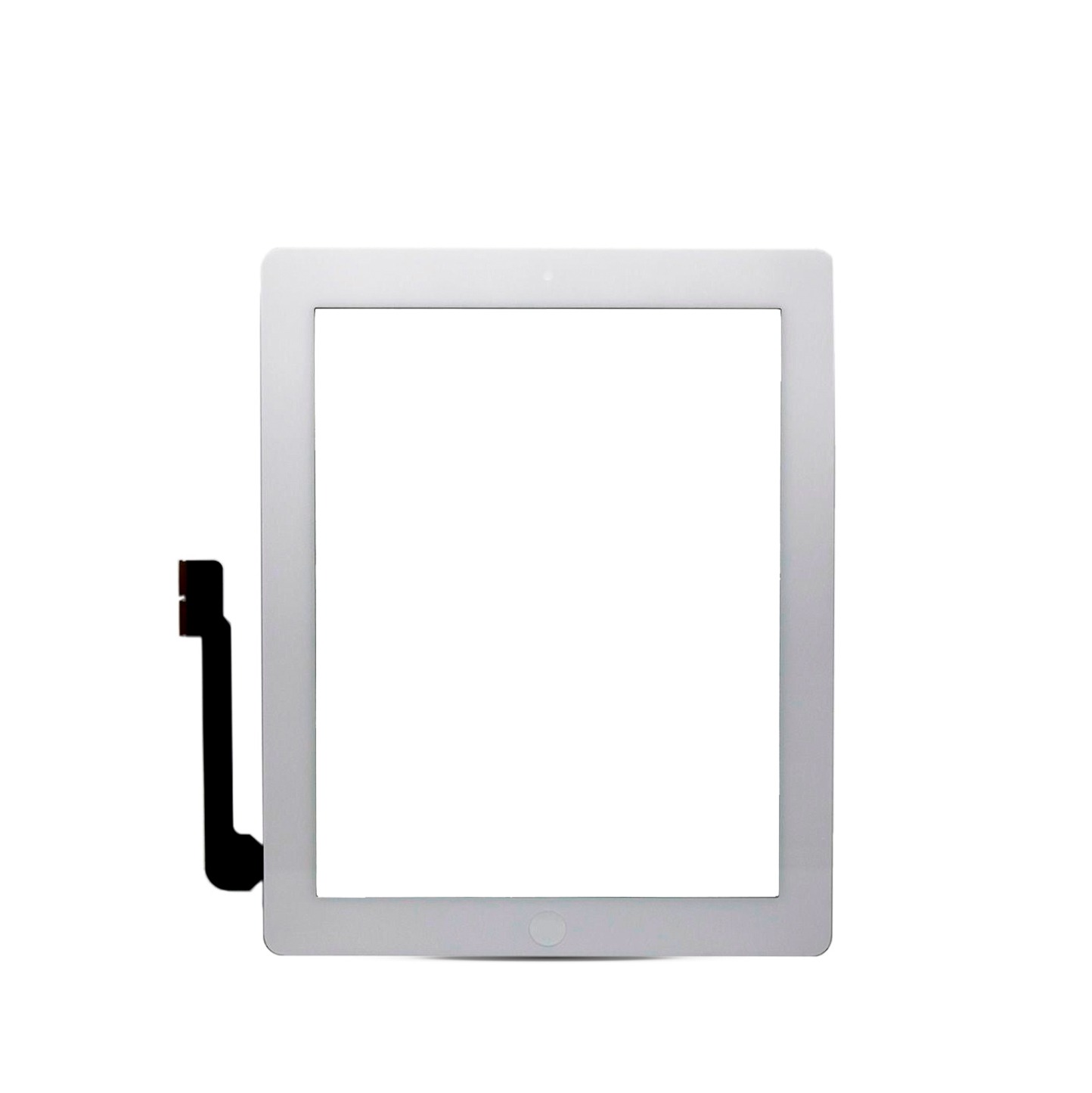 White Digitizer for iPad 3 A1416 2012 (Home Button Pre-Installed) - Aftermarket Plus