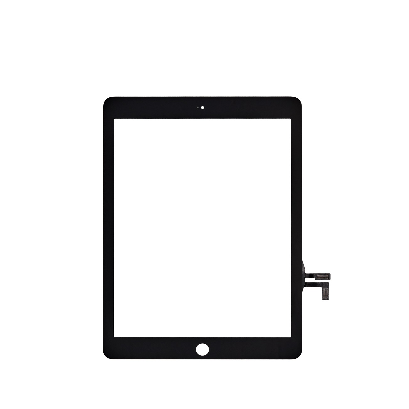 Aftermarket Plus Digitizer for iPad Air 1 A1475 2013 (Black) - No Home Button Installed