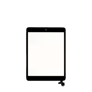 Aftermarket Plus iPad Mini 2 A1490 2013 Digitizer with IC Chip and Home Button (Black)