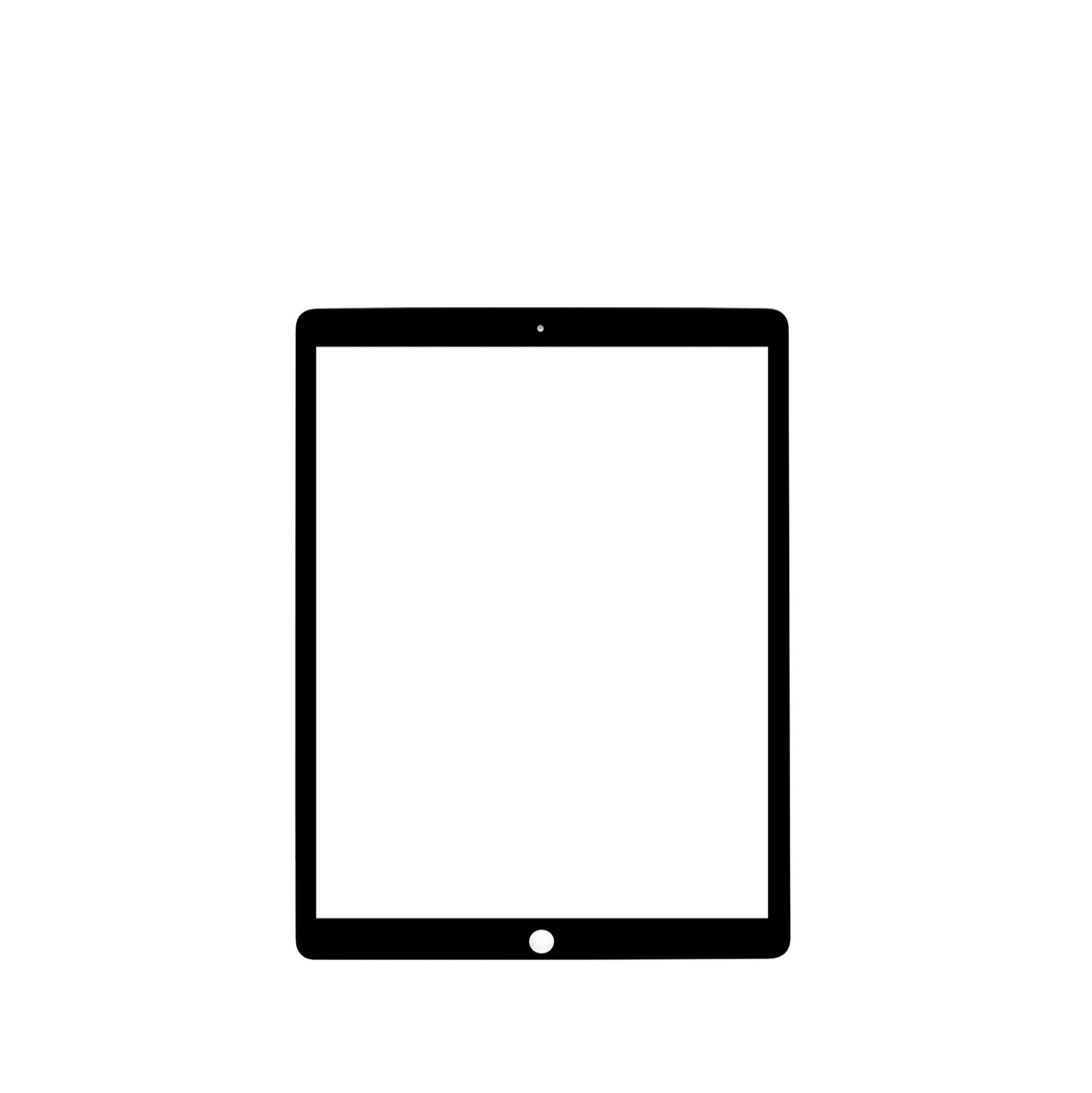 New Front Glass for iPad Pro 12.9 A1671 2017 (Black)